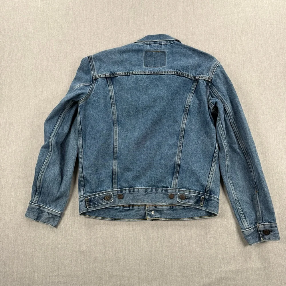 Levi's Blue Denim Trucker Jacket - Picture 3 of 3
